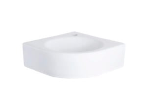 Differnz Cleo lave-mains coin 30x30 cm blanc