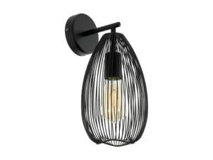 Eglo Clevedon applique murale E27 max. 60W noir
