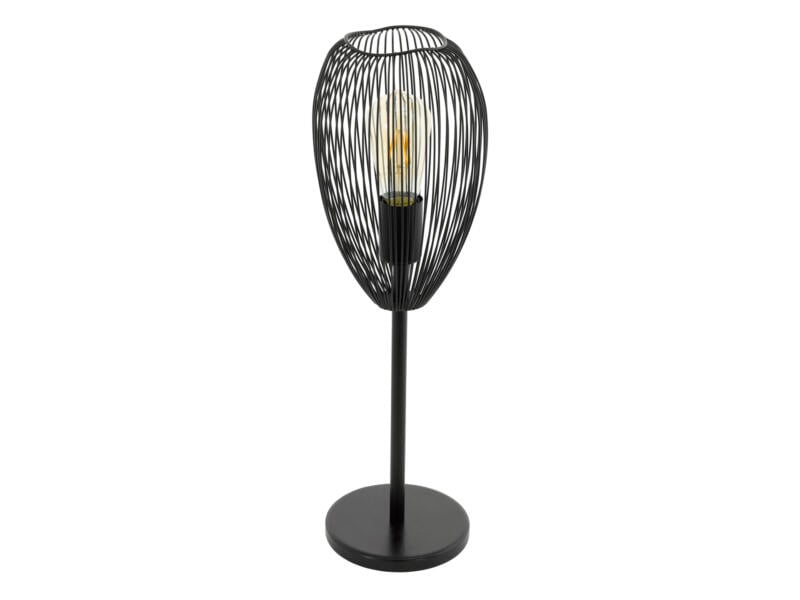 Eglo Clevedon tafellamp E27 60W zwart