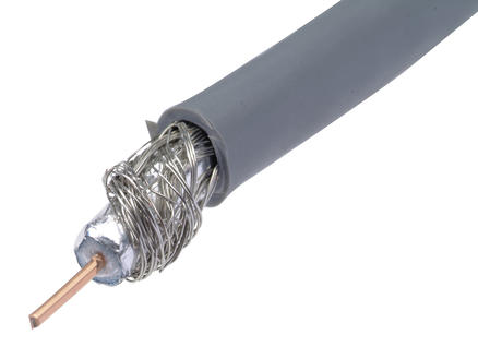 Profile Coax-kabel binnen per lopende meter 1