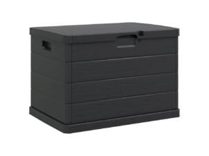 Coffre de jardin 77,5x54,5x53 cm anthracite