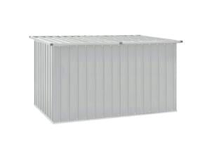 Coffre de jardin gris 171x99x93 cm