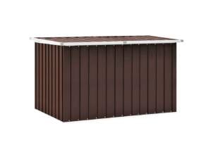 Coffre de jardin marron 149x99x93 cm