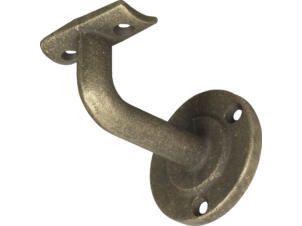 CanDo Colchester support de rampe d'escalier métal bronze vielli 2 pièces