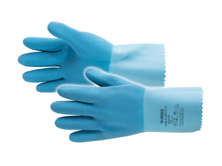 Busters Cold Water werkhandschoenen L/XL latex blauw