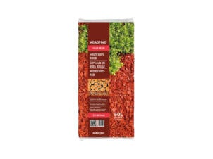 Agrofino Color Décor copeaux de bois 10-40 mm 50l rouge