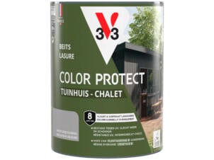 V33 Color Protect beits tuinhuis 0,75l zachtgrijs