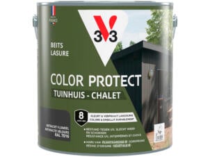 V33 Color Protect beits tuinhuis 2,5l antraciet