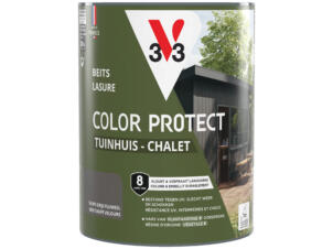 V33 Color Protect lasure bois chalet 0,75l gris taupé