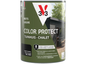 V33 Color Protect lasure bois chalet 0,75l noir