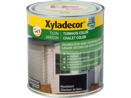 Xyladecor Color houtbeits tuin 1l houtskool 1