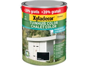 Xyladecor Color houtbeits tuin 2,5l + 0,5l houtskool