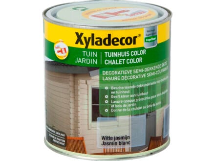 Xyladecor Color houtbeits tuinhuis 1l jasmijn 1