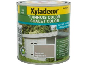 Xyladecor Color houtbeits tuinhuis 1l zachte klei