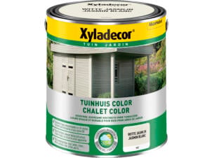 Xyladecor Color houtbeits tuinhuis 2,5l jasmijn
