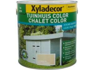 Xyladecor Color houtbeits tuinhuis 2,5l landelijk wit