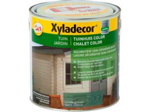 Xyladecor Color houtbeits tuinhuis 2,5l lindegroen