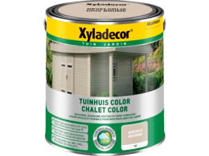 Xyladecor Color houtbeits tuinhuis 2,5l nevelgrijs