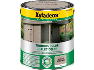 Xyladecor Color houtbeits tuinhuis 2,5l zachte klei