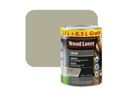 Wood Lover Color houtbeits tuinhuis 3l fjord grijs #550 1