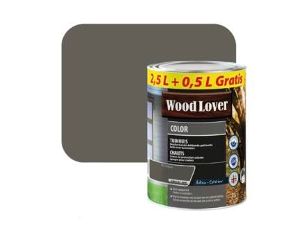 Wood Lover Color houtbeits tuinhuis 3l grison #555 1