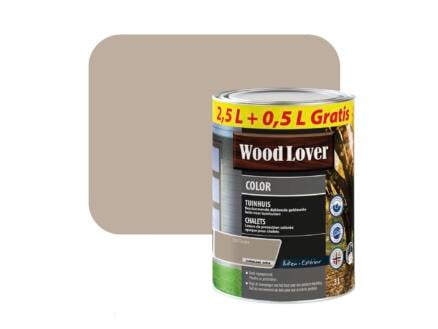 Wood Lover Color houtbeits tuinhuis 3l taupe #530 1