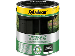 Xyladecor Color lasure bois chalet 2,5l charbon