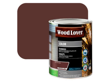 Wood Lover Color lasure bois chalet 2,5l chocolat 1