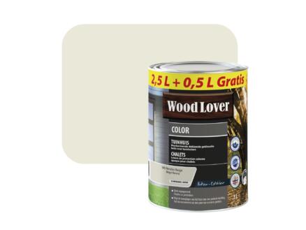 Wood Lover Color lasure bois chalet 3l beige renne #540 1