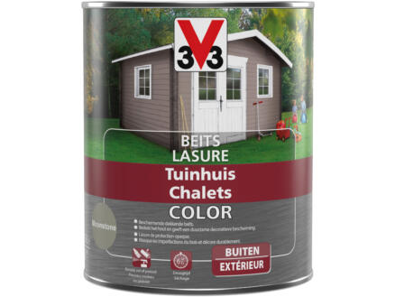 V33 Color lasure bois chalet satin 0,75l moonstone 1