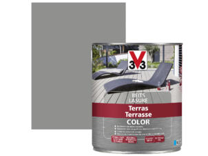 V33 Color lasure terrasse mat 2,5l bois grisé