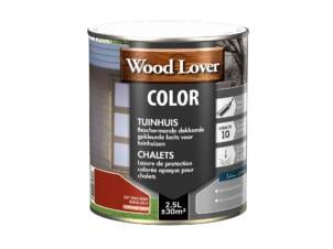 Wood Lover Color tuinhuis houtbeits 2,5l oslo rood #640