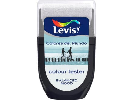 Levis Colores del Mundo tester muurverf extra mat 30ml balanced mood
