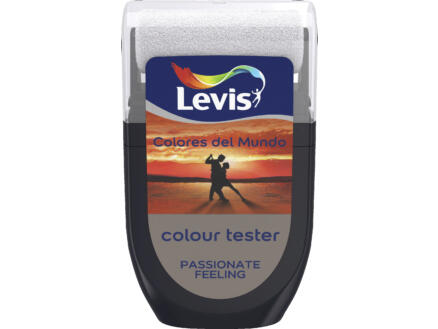 Levis Colores del Mundo tester muurverf extra mat 30ml passionate feeling 1