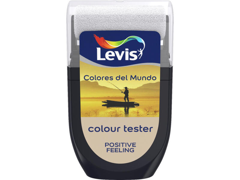 Levis Colores del Mundo tester muurverf extra mat 30ml positive feeling