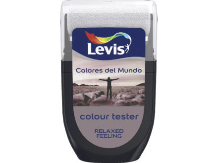 Levis Colores del Mundo tester muurverf extra mat 30ml relaxed feeling 1