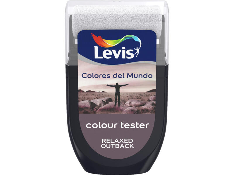 Levis Colores del Mundo tester muurverf extra mat 30ml relaxed outback
