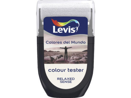 Levis Colores del Mundo tester muurverf extra mat 30ml relaxed sense 1