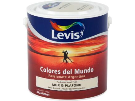Levis Colores peinture mur & plafond mat 2,5l passionate mood 1