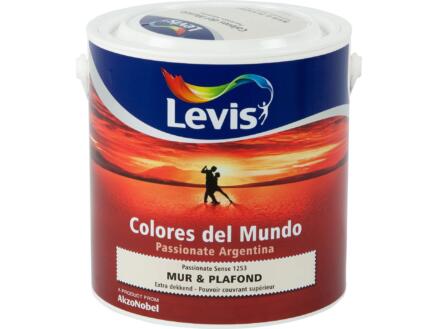 Levis Colores peinture mur & plafond mat 2,5l passionate sense 1