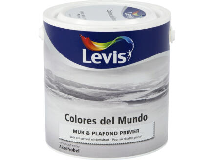 Levis Colores primer muur & plafond 2,5l wit 1