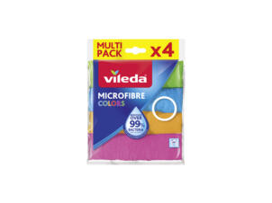 Vileda Colors microfibre 4 pièces