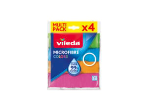 Vileda Colors microvezeldoek 4 stuks