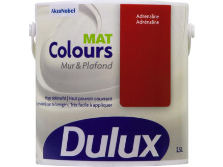 Dulux Colours muur- en plafondverf mat 2,5l adrenaline 1