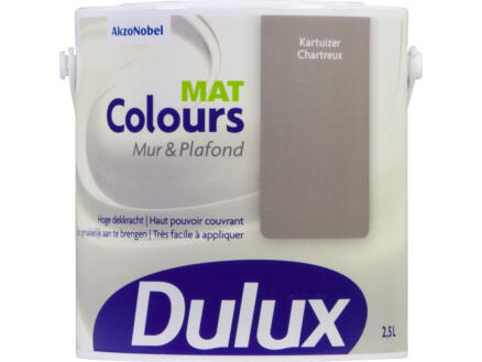 Dulux Colours muur- en plafondverf mat 2,5l kartuizer 1