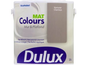 Dulux Colours muur- en plafondverf mat 2,5l kartuizer