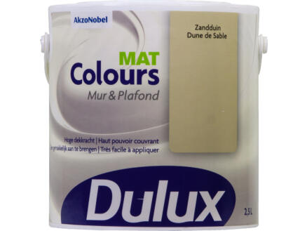 Dulux Colours muur- en plafondverf mat 2,5l zandduin 1
