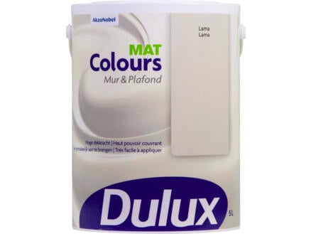 Dulux Colours muur- en plafondverf mat 5l lama 1