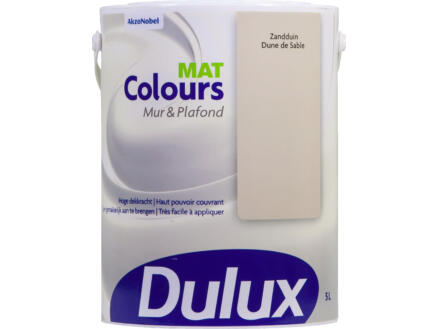Dulux Colours muur- en plafondverf mat 5l zandduin 1