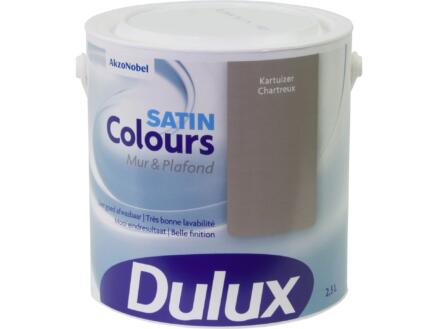 Dulux Colours muur- en plafondverf zijdeglans 2,5l kartuizer 1